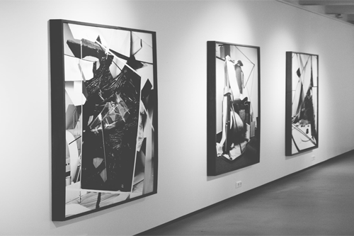 Schwarz-Weiß-Galeriebild